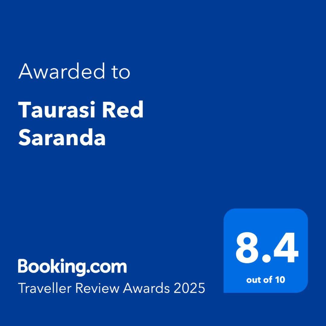 Taurasi Red Saranda Apartman Kültér fotó